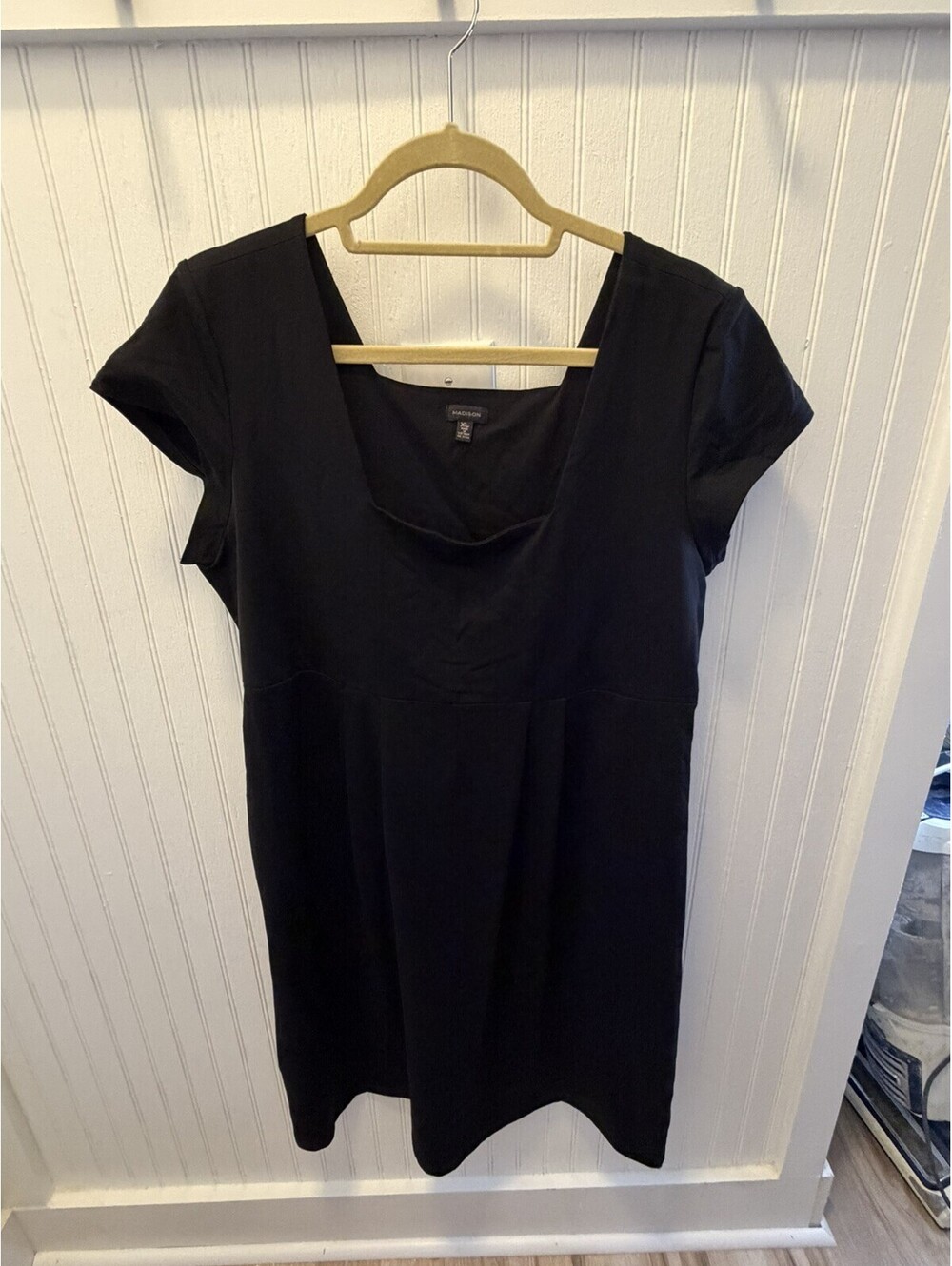 Madison size XL black maxi dress